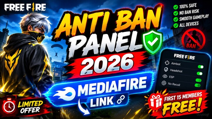 🔥 Free Fire Anti Ban Panel 2026 | Latest Update
