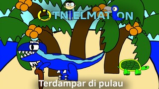 Terdampar di pulau