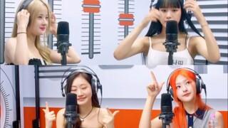 真的好会唱！【KISS OF LIFE】230814电台Shhh全开麦接力唱！