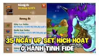 Ngọc Rồng Online - 35 Ngày Up Set Kích Hoạt Bên Hành Tinh Fide !