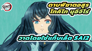 มือใหม่อยากวาด โทคิโท มุอิจิโร่ |
วาดโดยใช้แท็บเล็ต SAI2