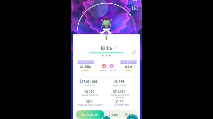 Pokémon GO-Top Hat Kirlia