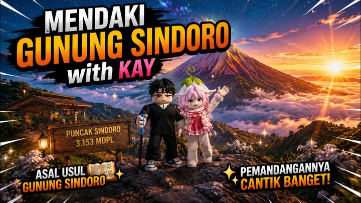 Mendaki Gunung Sindoro with Kay