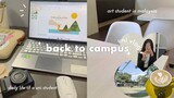 back to school vlog 🏫 on campus, mmu cyberjaya, multimedia art