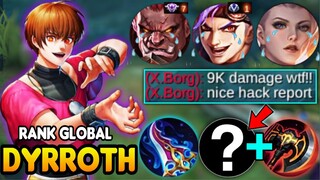 REASON WHY DYRROTH IS THE PERFECT META DESTROYER IN SEASON 21 | ONE SHOT BUILD SET - MLBB