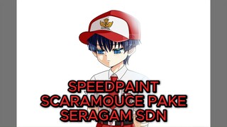 [SPEEDPAINT] SCARAMOUCHE PAKE BAJU SD NEGERI INDONESIA