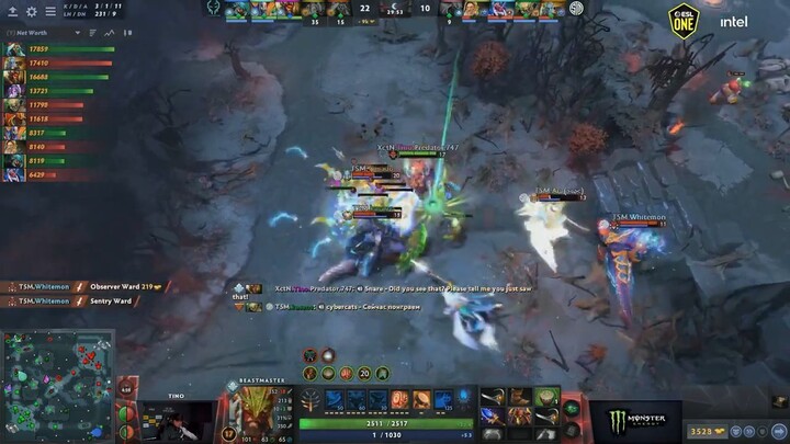 Dota 3 presents UNKILLABLE BeastMaster 1v4 -- XCTN vs TSM game 1