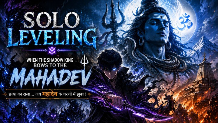 SOLO LEVELING X MAHADEV 🔱 | When the Shadow King Meets Shiva