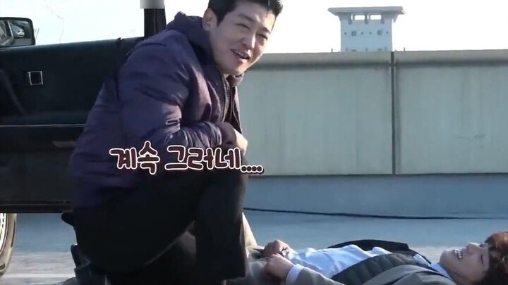 [Psychopath Diary Behind the Scenes] The scene where Hanhan was almost kissed by Qixing was so funny