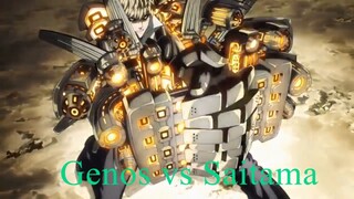 One Punch Man 2015 : Genos vs Saitama