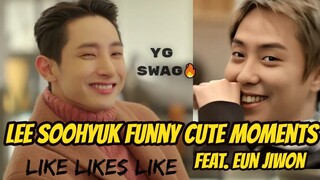 LEE SOOHYUK FUNNY CUTE MOMENTS ON VARIETY SHOW (ft.EUN JIWON)