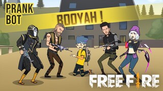 SQUAD NOB KENA JEBAKAN PRANK BOT - Animasi Free Fire 04 #Vorbys