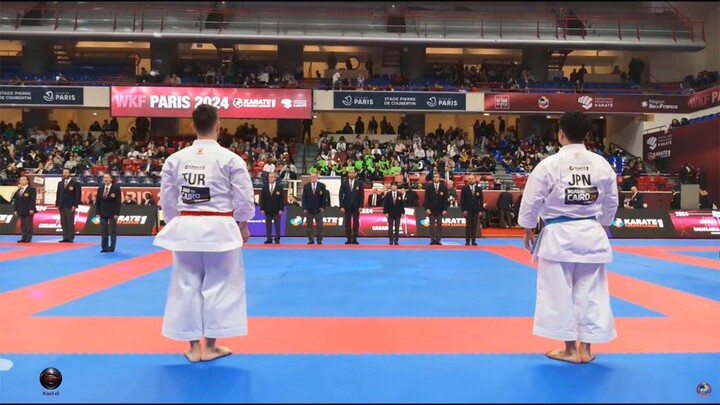 Ali Sofuoglu vs Kakeru Nishiyama | Semi Final Male Kata | Paris 2024