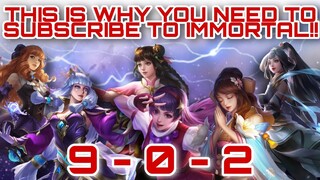 THIS IS WHY YOU SHOULD SUBSCRIBE TO ImmortalYT - UNKILLABLE GUINEVERE - MOBILE LEGENDS