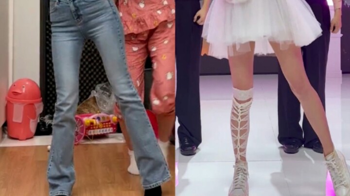 Proporsi tanpa sepatu juga luar biasa, bahkan sepotong kaki pun terlihat sangat bagus~ 