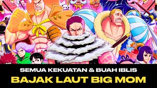 Semua KEKUATAN & BUAH IBLIS Bajak Laut BIG MOM