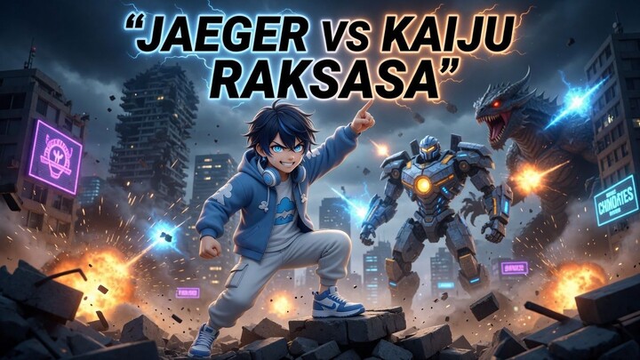 Jaeger VS Kaiju Raksasa Roblox