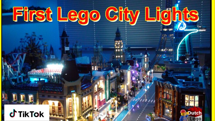 First Lego City Lights