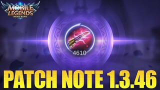 ITEM BARU, URANUS REWORK, LEOMORD&HARITH DI NERF LAGI - PATCH NOTE 1.3.46 MOBILE LEGENDS