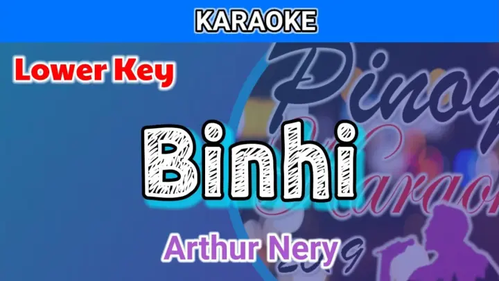Binhi by Arthur Nery (Karaoke : Male Key)