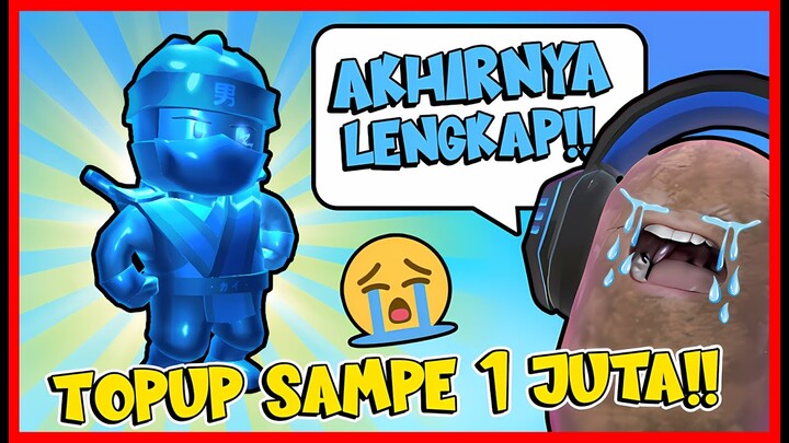 KETIKA ATUN MENGHALALKAN SEGALA CARA UNTUK MENDAPATKAN SKIN SPECIAL NINJA BIRU !! Stumble Guys