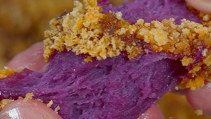 มันเทศทำแบบนี้ ข้างนอกกรอบ ข้างในนุ่มหนึบ วิธีทำก็ง่าย จนเด็กๆ แย่งกันกินเลย!