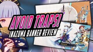 DON'T FALL INTO THIS TRAP! NEW INAZUMA BANNER REVIEW [Ayaka & Mistsplitter Banners] - Genshin Impact