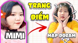 Mặp Doram CHƠI LỚN ĐỔI MÀU TÓC THỬ THÁCH TRANG ĐIỂM GIỐNG MIMI