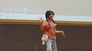 当我在北师大表演