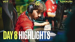 Team Vitality, FUT Esports, And 100 Thieves Move On | Day 8 Highlights | VCT LOCK//IN