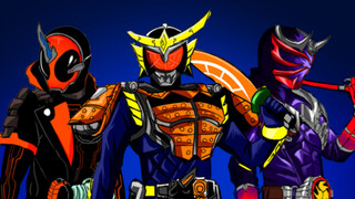 Perpaduan dua hantu dan satu dewa di Kamen Rider