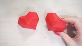 [Giấy thủ công] Trái tim 3D