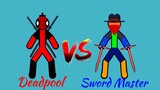 Deadpool vs Sword⚔️ Master | Supreme duelist stickman | #drovyl