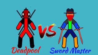 Deadpool vs Sword⚔️ Master | Supreme duelist stickman | #drovyl