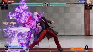 KOF15　世界1位八神庵　神業　31Hitコンボ　こんなつなげ方があるのか…