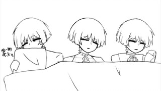 ［散兵/流浪者］四 个 人 偶 一 张 床