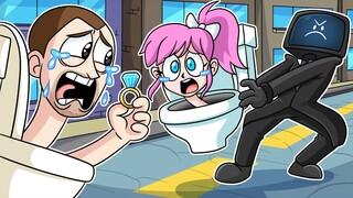 SKIBIDI TOILET WOMAN SAD STORY?! Rainbow Friends 2 Animation