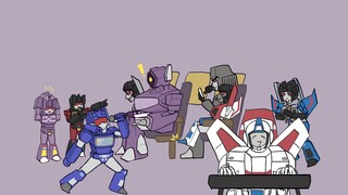 [Transformers/Tulisan Tangan/Anggota Semu Decepticon] Di Nemesis, Starscream terus menendang kursiku