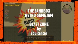 BLAST ZONE - The Sandbox Retro Game Jam