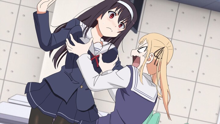 [Anime][Remix]Utaha teased Eriri for being flat-chested|<Saekano>