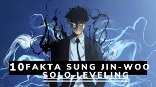 10 Fakta tentang Sung Jin-Woo Solo Leveling.