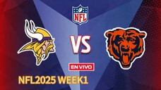 อเมริกันฟุตบอล NFL2025 สัปดาห์ที่1 มินเนโซตาไวกิงส์ VS ชิคาโก้แบร์ พากษ์ไทย