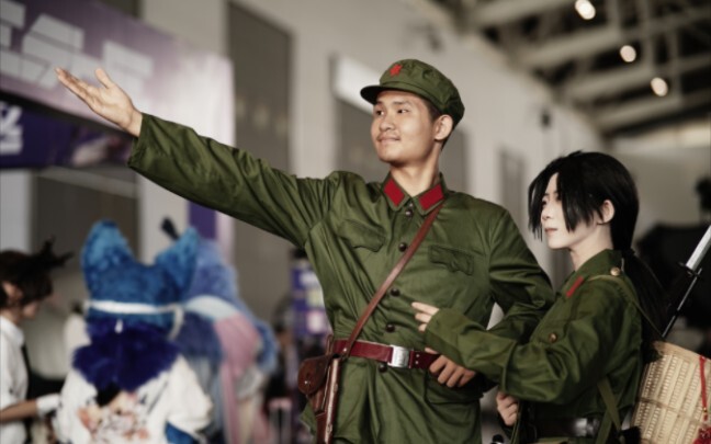【aph/Vương Diệu】tại hội chợ anime Tây An