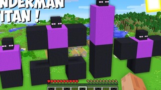 วิธีที่ดีที่สุดที่จะวางไข่ ENDERMAN TITAN ยักษ์ใน Minecraft คืออะไร เอนเดอร์แมน ใหม่ !