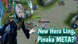 New Hero assasin in Mobile Legends | Ling Gameplay and guide
