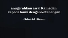 tolong hafalkan doa ini