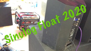 Sinulog 2020 using 3kva Generator with EV Speakers