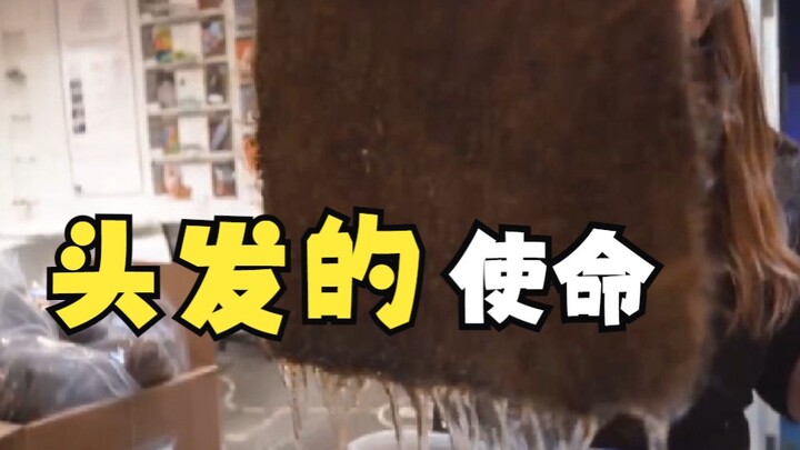 Rambut mungkin juga tak pernah menyangka bahwa suatu hari nanti ia akan melaju ke laut untuk members