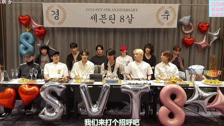 [Fourteen Stations Joint Chinese Subtitles] 230526 WVS Live SEVENTEEN 8 years old