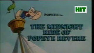 POPEYE ตอน THE MIDNIGHT RIDE OF POPEYE REVERE